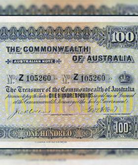 Rare 1914-Era Australian Note Expected To Fetch $350,000 At Auction