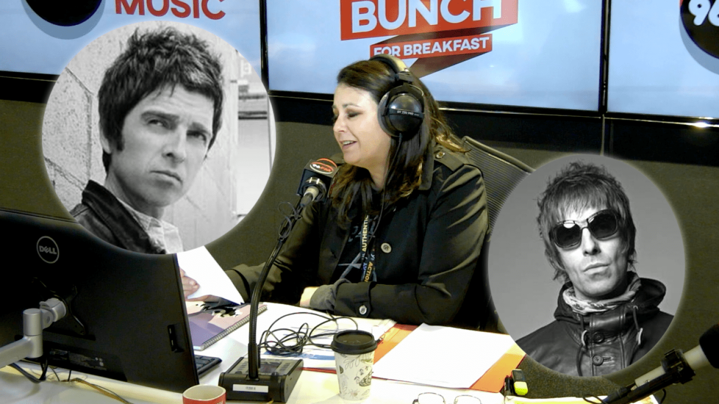 Reading Noel Gallagher's Swear-Filled Message to his Brother Liam On-Air