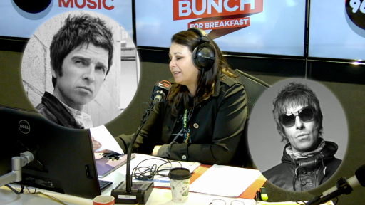 Reading Noel Gallagher's Swear-Filled Message to his Brother Liam On-Air