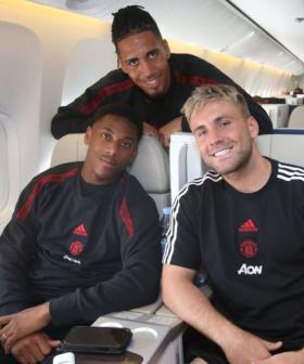 Manchester United Touch Down In Perth