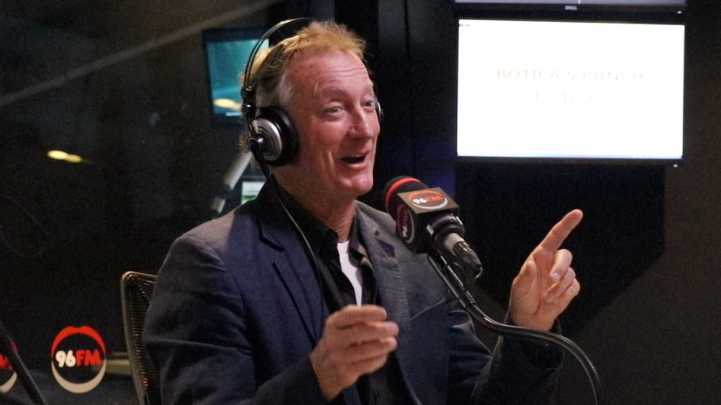 Aussie Legend Bryan Brown came in to chat with Botica's Bunch
