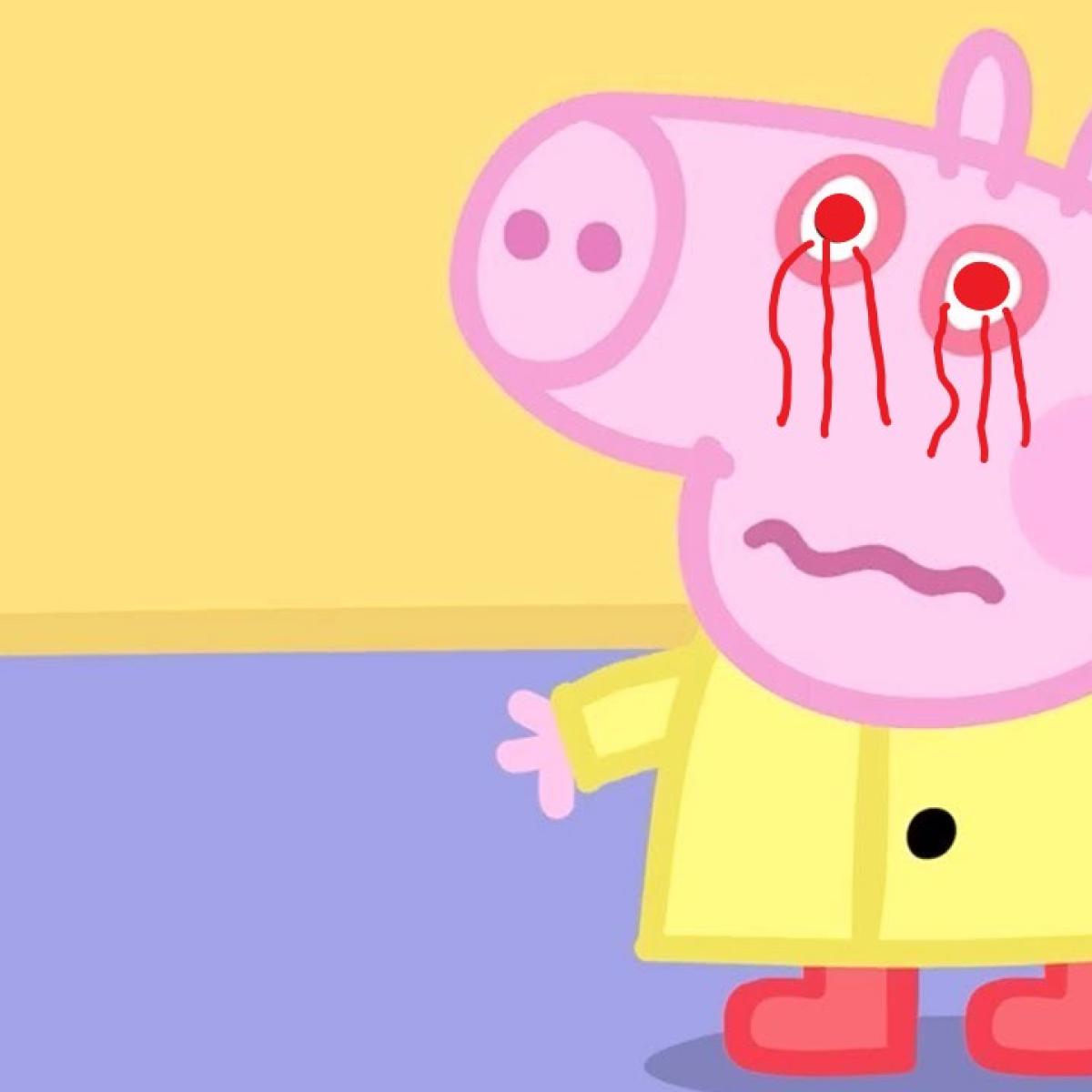 Evil Peppa Pig Jpg