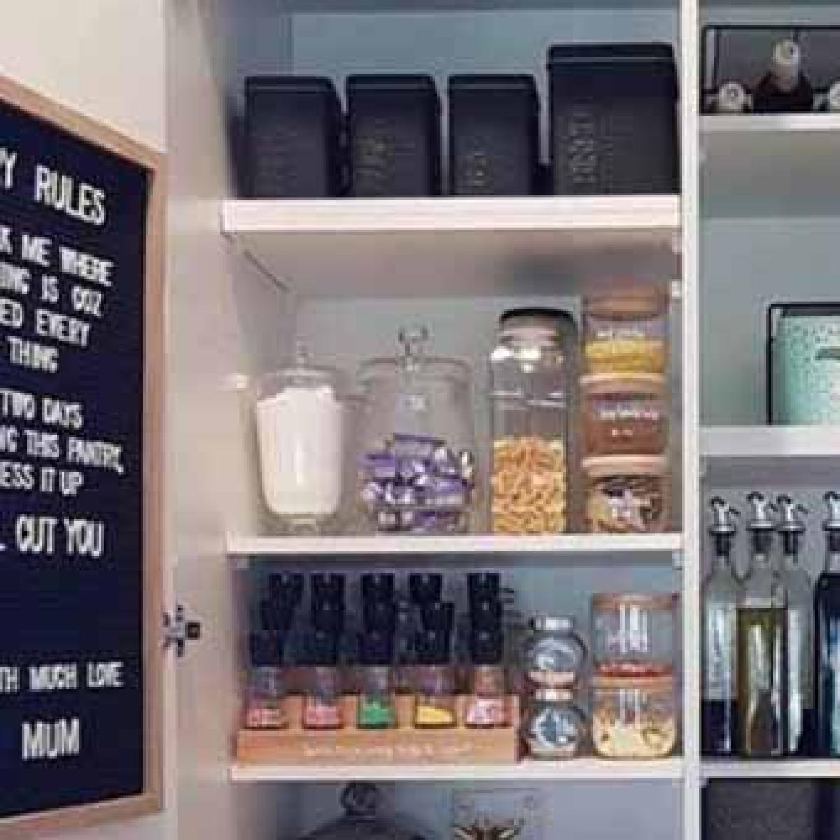 Why The Pitchforks Are Out Over This Super Organised Pantry