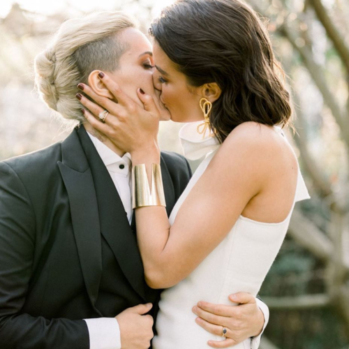 AFLW Star Moana Hope Marries Model Isabella Carlstrom In An Intimate Ceremony
