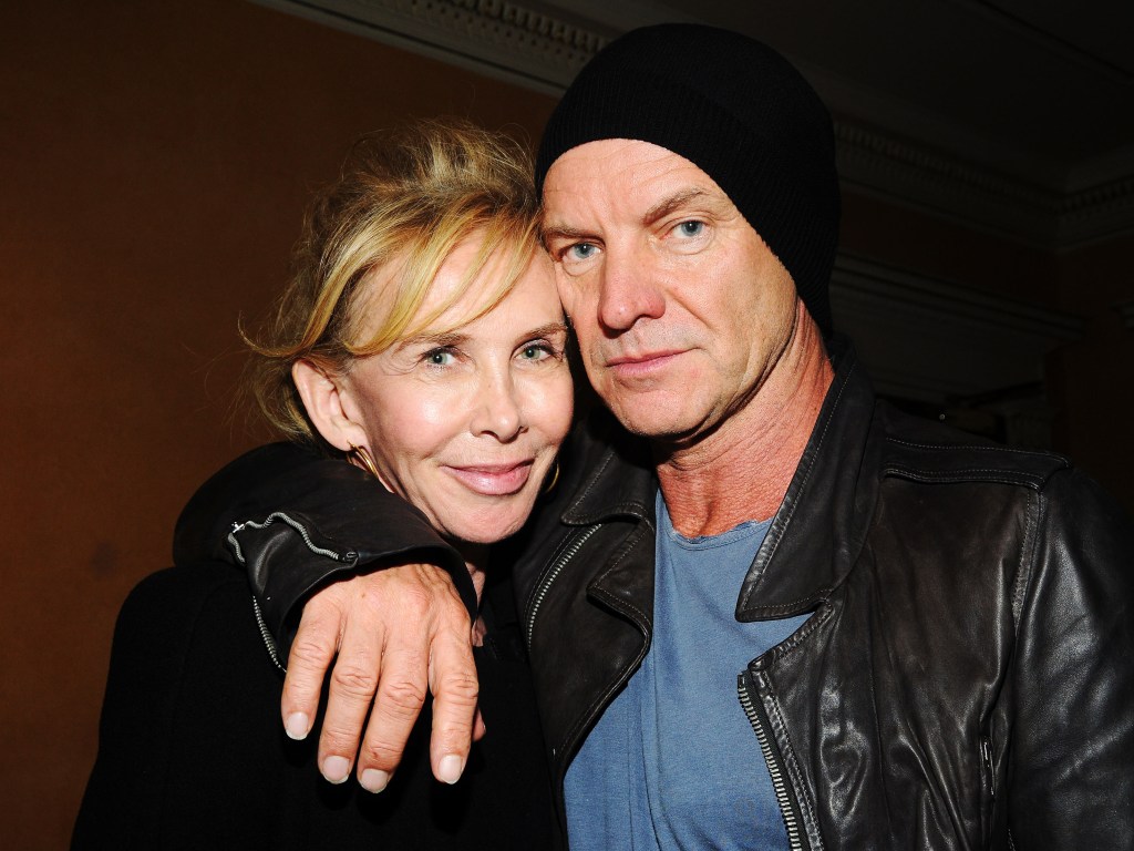 Sting with wife Trudie Styler