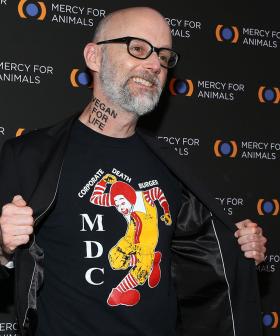 Moby Gets 'Vegan For Life' Tattooed On His Neck