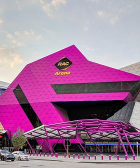 Why is Perth Arena going to turn pink?