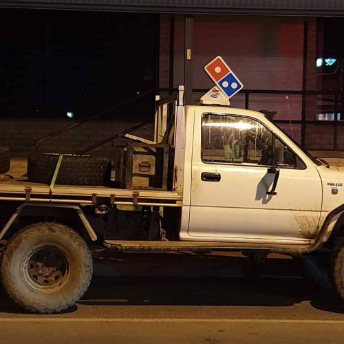 This Ute Has To Be The Most Aussie Domino's Delivery Car Ever