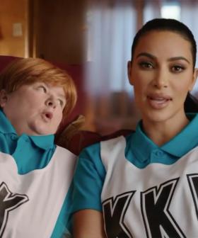 Sharon Strzelecki & Kim Kardashian Team Up For Hilarious Uber Eats Ad