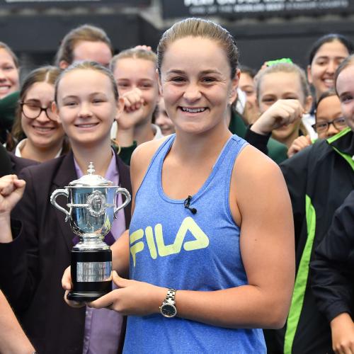 Ash Barty Hails Her Family's Love For Rise To World No.1