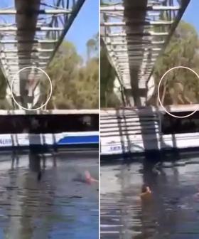 Perth Lad Jumps From Bridge Onto Ferry On Swan River
