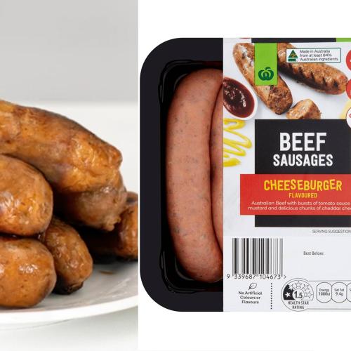 Woolworths Is Now Selling Cheeseburger Sausages Because Of Course They Are
