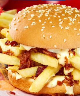 PSA: Hungry Jacks Now Sell A Bacon And Hot Chip Burger