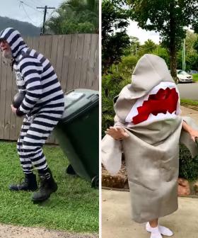 There's An Aussie Facebook Group Devoted To Getting Dressed Up To Take The Bin Out