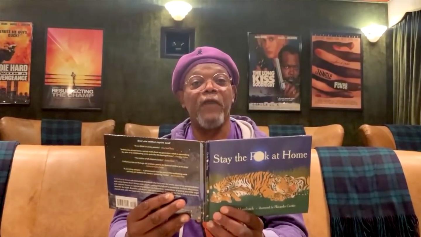 And now a bedtime story from Samuel L. Jackson...