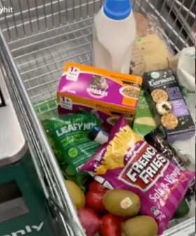 Woolworths Shopper Discovers Trolley Slides Perfectly Into Self-Serve Checkouts