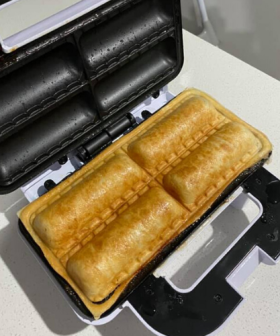 People Are Making McDonald’s-esque Apple Pies With Kmart Sausage Roll Makers