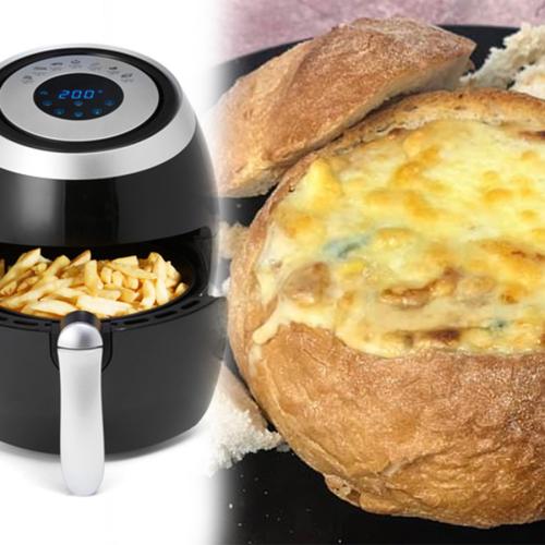 People Are Now Using Their Air Fryers To Create Cheese & Bacon Cob Loaves And Lord Have Mercy