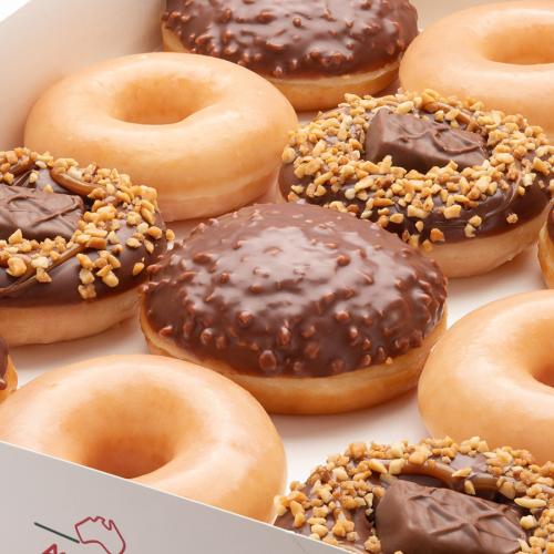 You’re About To Go NUTS For Krispy Kreme’s Latest Collab With Snickers