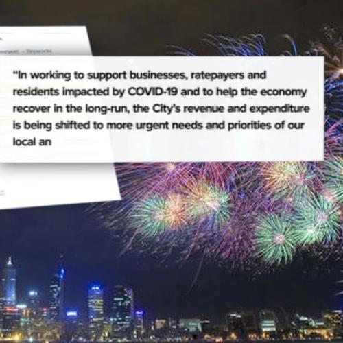 City Of Perth Looks To Axe Iconic Australia Day Skyworks