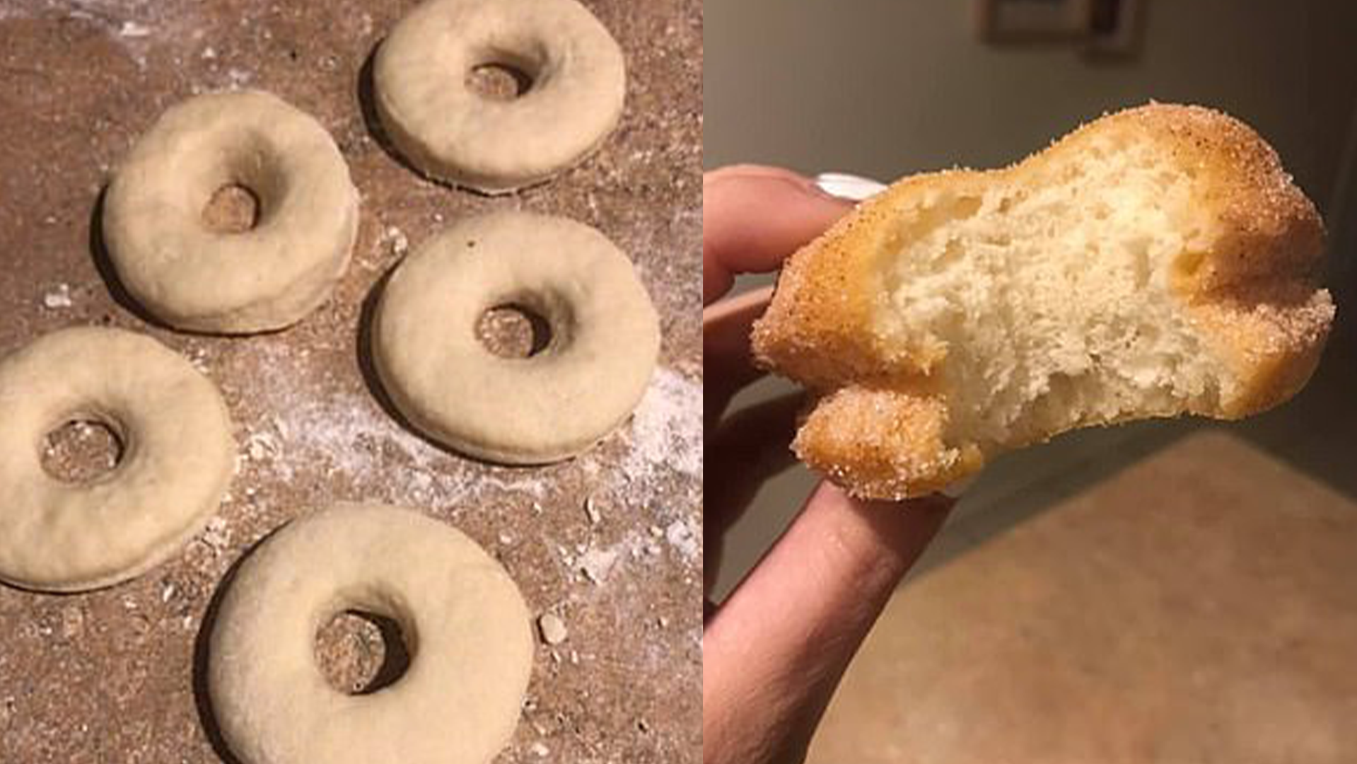 This Is How You Make Fluffy Doughnuts With Only TWO Ingredients