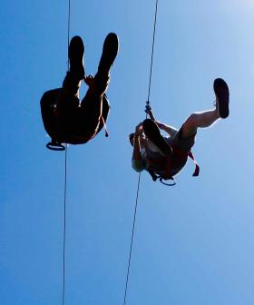 A 100km/h Zip-Line Is Underway At Matagarup Bridge Just In Time For Summer!