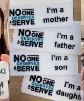 Australian Retail Workers Have Started Wearing New Badges To Stop Abuse In Stores