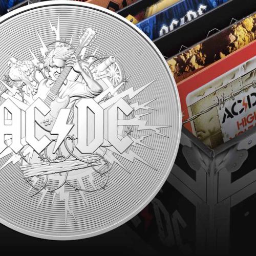 Coin Collectors 'Thunderstruck' Over Royal Australian Mint's AC/DC Collection