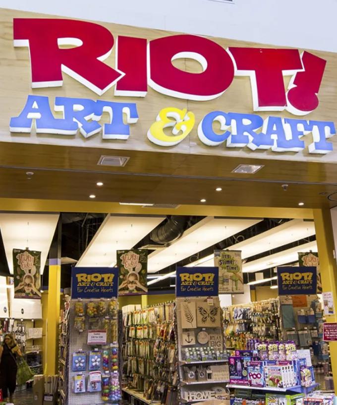 Riot Art Craft Goes Into Liquidation All Staff Sacked By Text Message Riot Art Craft Goes Into Liquidation All Staff Sacked By Text Message