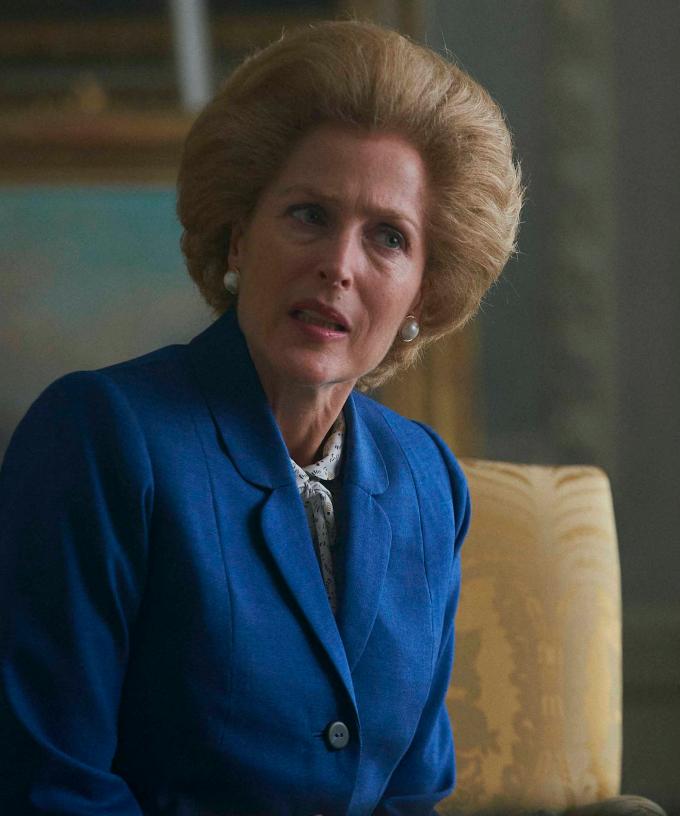 The Crown Season 4 Official Trailer Gillian Anderson Speaking As Thatcher Is Frighteningly Brilliant