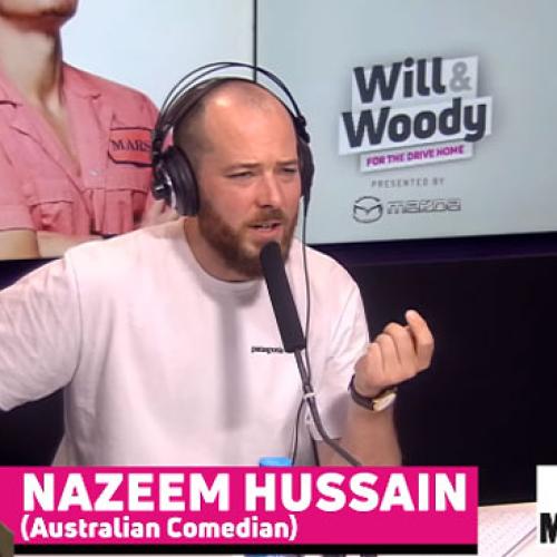 Aussie Comedian Nazeem Hussain Joins Will & Woody To Talk About Mental Health