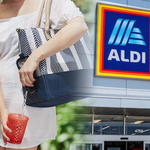 ALDI Has Brought Back The Picnic Tote Bag With A Built-In Wine Tap!