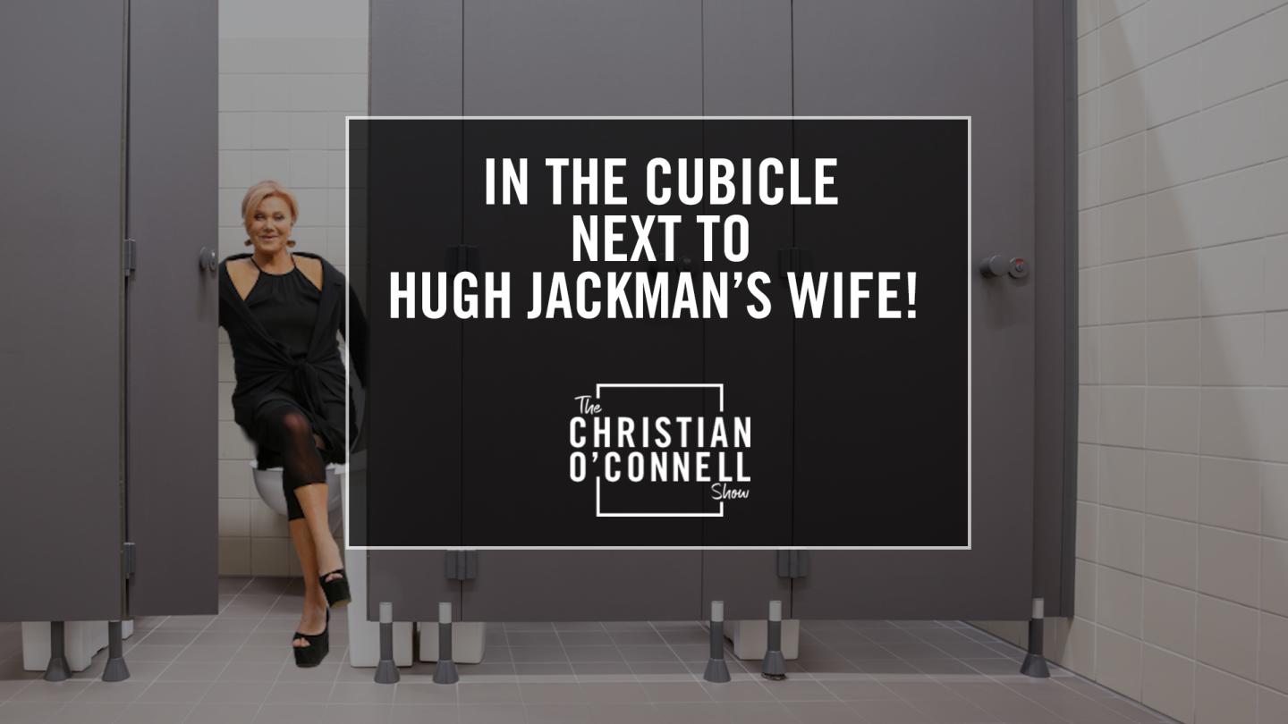 In The Cubicle Next To Hugh Jackman's Wife!