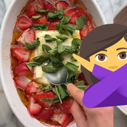 The TikTok Feta Pasta Lady Has Just Shared A Strawberry Feta Pasta Recipe & Yeah No Deal