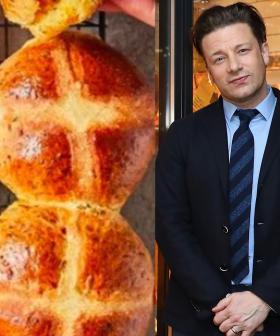 Jamie Oliver Releases New Hot Cross Bun Recipe & People Aren't Into It