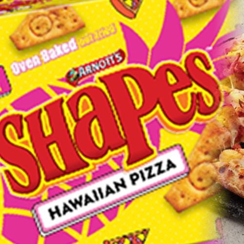 We Finally Know When Shapes' Hawaiian Pizza Flavour Is Hitting Shelves!
