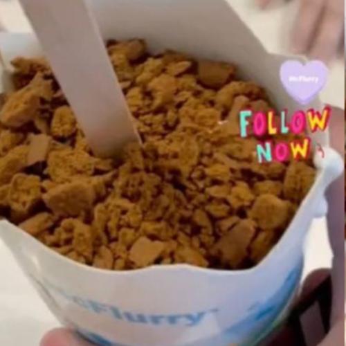 McDonalds Appears To Have Launched A 'Tim Tam' McFlurry... But Not In WA