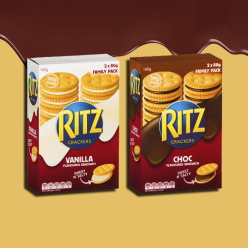 Ritz Have Released A Chocolate Sandwich Cracker Range