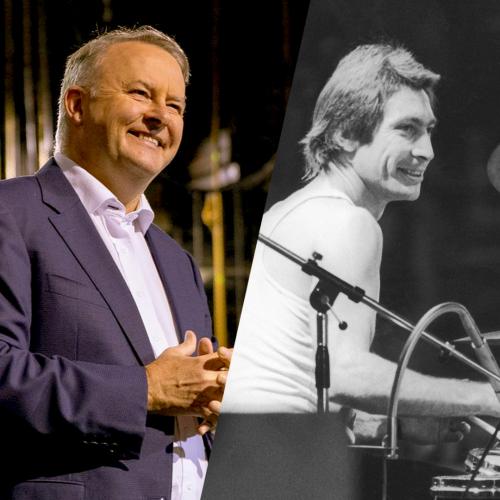 Anthony Albanese reminisces about Charlie Watts