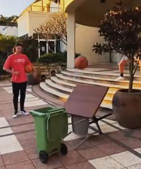 Brisbane Lions Hone Trick Shots At Joondalup Resort While Locked Down