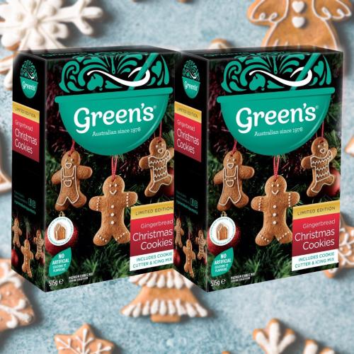 Green's Release Limited Edition Gingerbread Christmas Cookie Kits!
