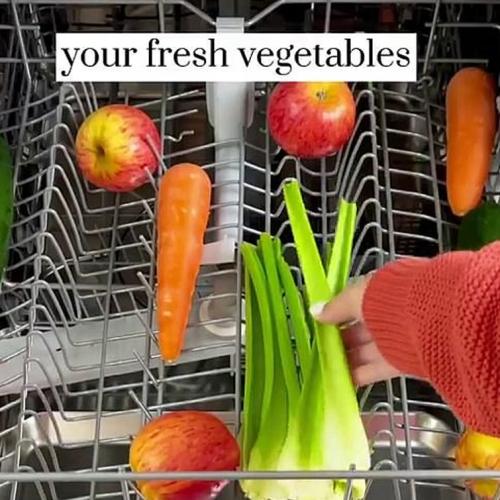 Perth Mum Divides The Internet By Rinsing Her Vegetables In The Dishwasher!
