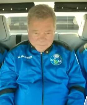 William Shatner Becomes The OLDEST Space Traveller At 90