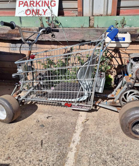 Perth Man Lists Motorised Shopping Trolley On Facebook Marketplace That 'Drifts Nicely'