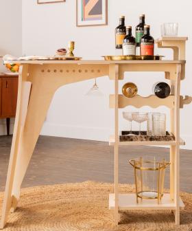 You Can Now Make Your Very Own Stylish Cocktail Bar With These DIY Flat Packs!
