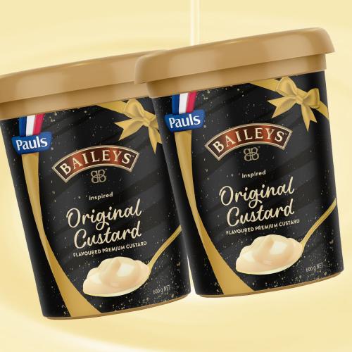 Pauls Have Just Released Baileys Flavoured Custard & Well, That's Xmas Dessert Done