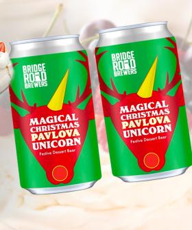 We Just Found Out Unicorn Pavlova Flavoured Festive Dessert Beer Exists!