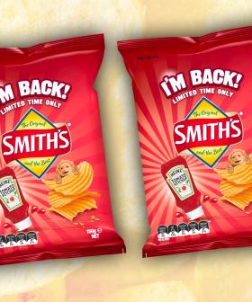 Smith’s Have Brought Back Their Elite Tomato Sauce Flavoured Chips!