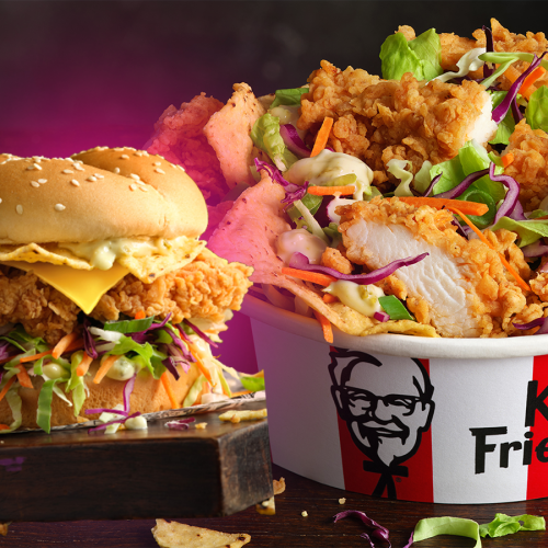 KFC's New Zinger Crunch Range Includes A Burger, Twister & CRUNCH BOWL!
