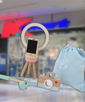 Oh No, It's Happening... Kmart Has Released A Wooden 'Vlogger' Set